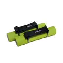 Гантель неопреновая DB-203 1,5 кг, зеленая