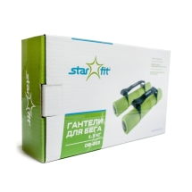 Гантель неопреновая DB-203 1,5 кг, зеленая