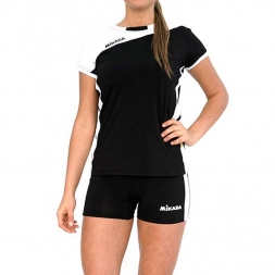 Форма волейб. жен. &quot;MIKASA&quot;, арт. MT376-046-XS, р. XS, 100% полиэстер, бело-черный