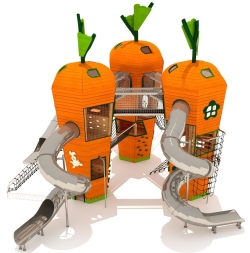 Игровой комплекс Морковки Эко 072003 для детской площадки, фото 1