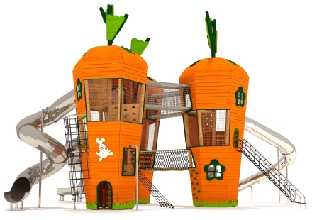 Игровой комплекс Морковки Эко 072003 для детской площадки, фото 2