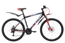 Велосипед Stark'18 Tank 26.1 D чёрный/красный/синий 20&quot;