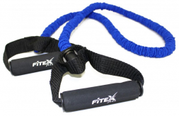Эспандер трубчатый в рукаве тяжелый FITEX PRO