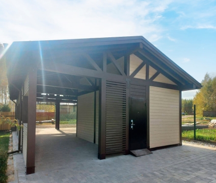 Навес для машин НЕЙС Премиум комплектация, фото 4