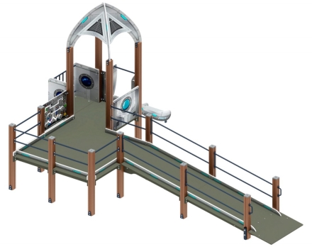 Горка Забота Космопорт ДОВ 20.14.03-02, фото 2