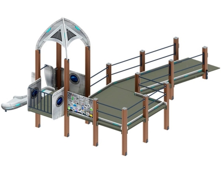 Горка Забота Космопорт ДОВ 20.14.03-02, фото 1