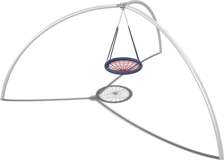 Качели Гнездо на 3 стойках Адажио КЧ061.00 для детской площадки, фото 1