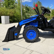Электромобиль трактор с ковшом Harley Bella HL389-LUX синий