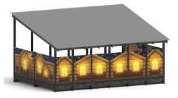 Теневой навес (Эко) - МФ 71.6.4-02, фото 3 Теневой навес (Эко) - МФ 71.6.4-02, фото 3