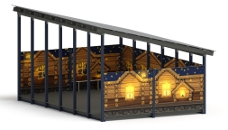 Теневой навес (Эко) - МФ 71.6.4-02, фото 1 Теневой навес (Эко) - МФ 71.6.4-02, фото 1