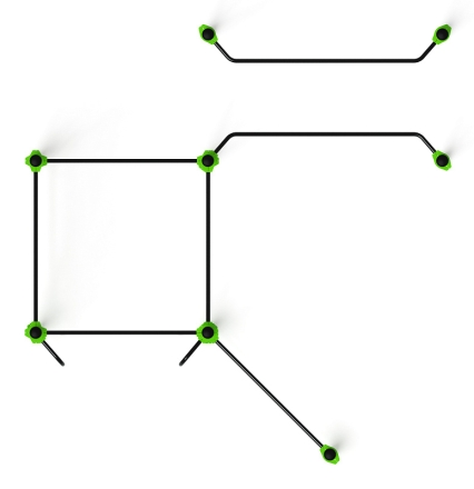 Воркаут ЛОВ 108 зеленый ВТ 102.15-02, фото 5