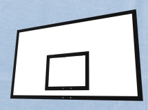 Щит баскетбольный игровой из влагостойкой фанеры, 1800х1050, шт. Щит баскетбольный игровой из влагостойкой фанеры, 1800х1050, шт.