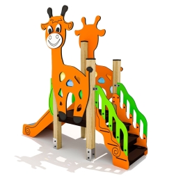 Детская горка ЛД081002 H=650 для игровой площадки, фото 1