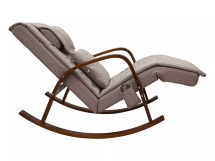Массажное кресло качалка FUJIMO F2002 МСX Time2Chill Latte (Tailor 3) Вишня