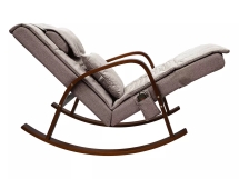 Массажное кресло качалка FUJIMO F2002 МСX Time2Chill Latte (Tailor 3) Вишня