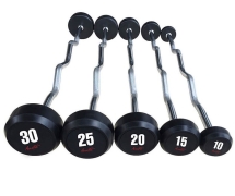 Aerofit AFBZ10-30 набор изогнутых обрезиненных штанг Aerofit AFBZ10-30 набор изогнутых обрезиненных штанг