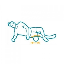 Ролик для пилатес  BALANCED BODY Magic Roller, цвет: водопад