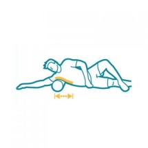 Ролик для пилатес  BALANCED BODY Magic Roller, цвет: водопад