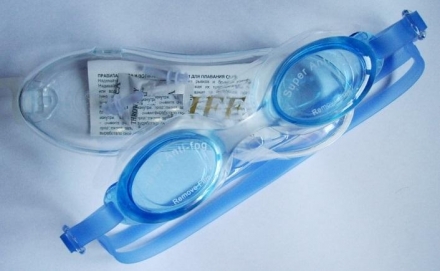 Очки для плавания детские CLIFF G2922 синие, фото 1