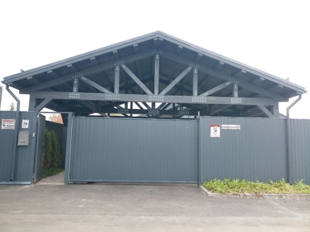 Навес для машин РИВЕР Несущий каркас, фото 25