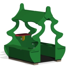 Домик-беседка Елочка ПС-68 для детской площадки, фото 1