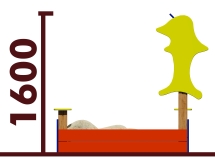 Песочный дворик 05020.21 для детской площадки