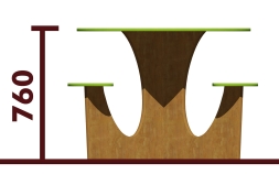 Стол детский 02023 для игровой площадки , фото 3