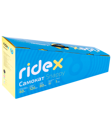 Самокат 3-колесный Snappy 3D, 120/80 мм, красный, фото 7