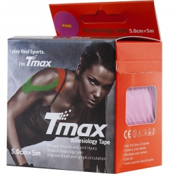 Тейп кинезиологический Tmax Extra Sticky Pink (5 см x 5 м), арт. 423136, розовый, фото 2