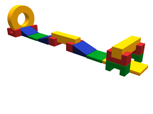 Мягкий спортивный модуль «Взлетная полоса»