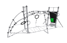 Спортивный комплекс ВСТ 7707 для спортивной площадки Спортивный комплекс ВСТ 7707 для спортивной площадки