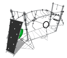 Спортивный комплекс ВСТ 7707 для спортивной площадки Спортивный комплекс ВСТ 7707 для спортивной площадки