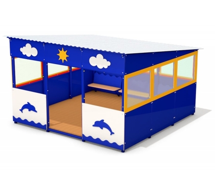 Теневой навес игровой Дельфин 30 м2, фото 3