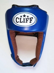 Шлем боксерский CLIFF открытый (FLEX) синий p.M