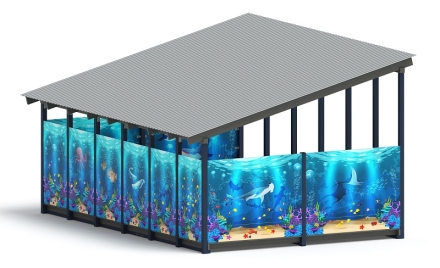 Теневой навес (Морской) - МФ 71.6.4-04, фото 3