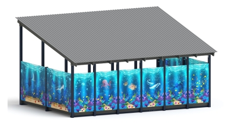 Теневой навес (Морской) - МФ 71.6.4-04, фото 2