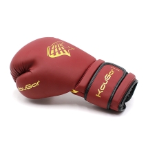 Перчатки боксерские KouGar KO800-12, 12oz, бордовый