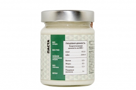 Кокосовая паста со стевией, в стекле, 265г, фото 3
