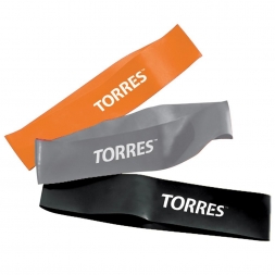Эспандер &quot;TORRES набор латексных жгутов&quot;, длина 24 см, шир. 5 см, три жгута в комплекте , фото 1