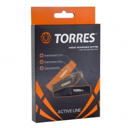 Эспандер &quot;TORRES набор латексных жгутов&quot;, длина 24 см, шир. 5 см, три жгута в комплекте , фото 2