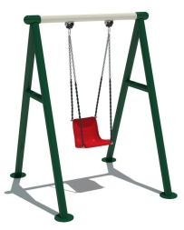Уличные детские качели ККГ-001, фото 1 Уличные детские качели ККГ-001, фото 1