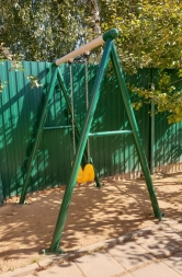 Уличные детские качели ККГ-001, фото 5 Уличные детские качели ККГ-001, фото 5