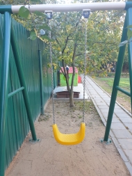 Уличные детские качели ККГ-001, фото 4 Уличные детские качели ККГ-001, фото 4