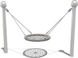 Качели гнездо Прованс КЧ502.00.1 для детских площадок, фото 1