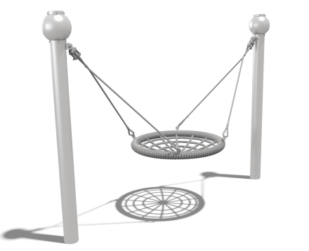 Качели гнездо Прованс КЧ502.00.1 для детских площадок, фото 2
