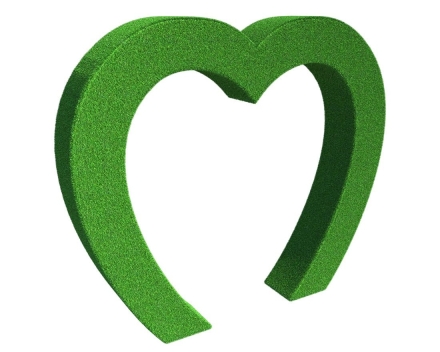 Топиари сердце-арка - газон Eco, фото 1