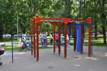 Спортивный комплекс 09019.21 для детской спортивной площадки