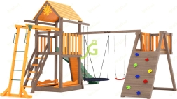 Детская площадка IgraGrad Панда Фани Gride мод.2, фото 4