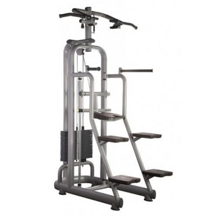 887A Турник, брусья с противовесом (Easy Chin/Dip). Стек 110 кг., фото 1