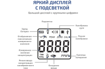 Газоанализатор|газосигнализатор монооксида углерода индивидуальный МЕГЕОН 08107 к0000398799